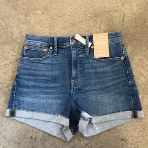 Madewell High-Rise Denim Shorts